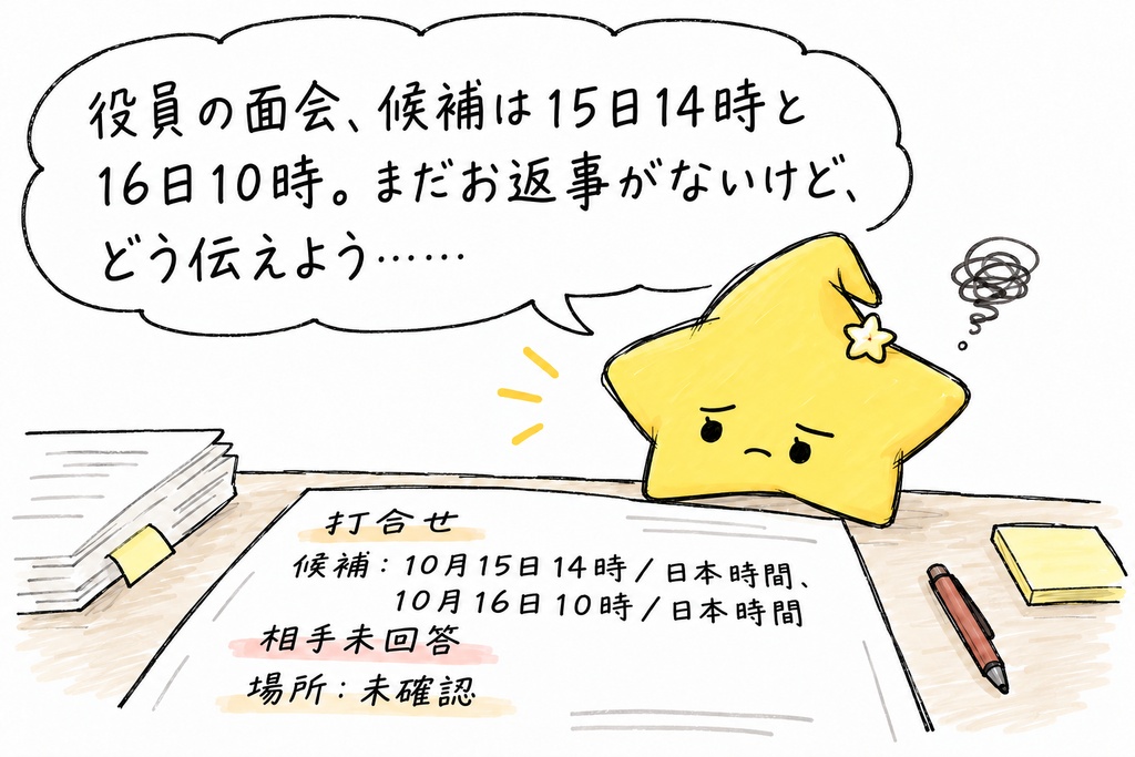 日程調整・面会準備AIプロンプト50選｜秘書の候補提示・再調整・面会確認・訪問準備・変更連絡 PDF