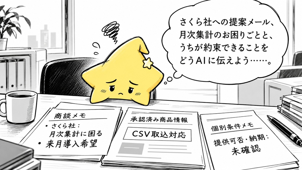 商談準備・提案メール作成（法人営業向け）｜質問・ヒアリング整理・提案草案・フォロー連絡のAIプロンプト50選 PDF