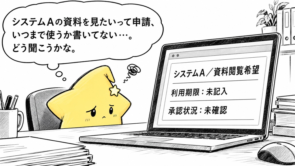 システム権限申請の不足照会文作成｜対象システム・権限範囲・利用期限・承認状況のAIプロンプト50選 PDF