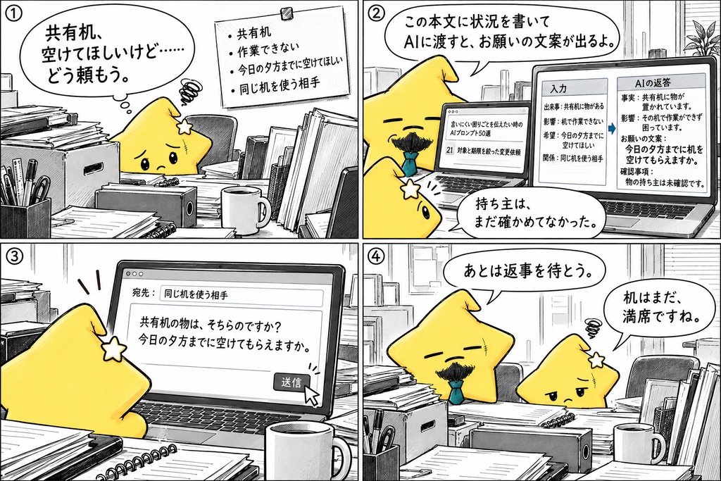 困りごとの改善依頼|事実・お願いのAIプロンプト PDF