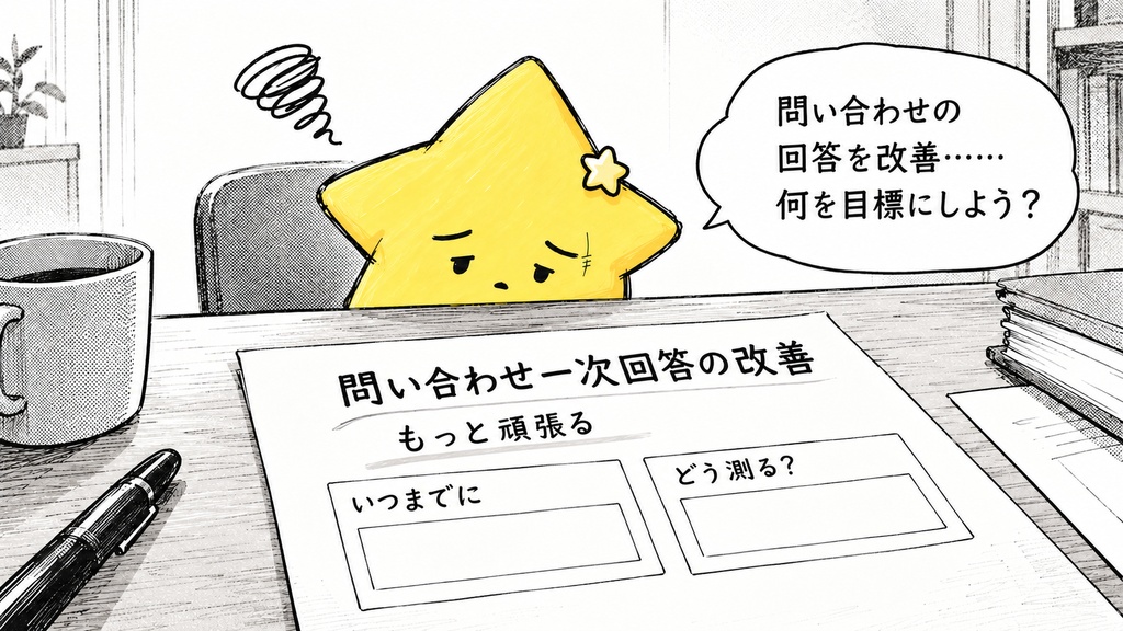 SMART目標設定|行動・期限 Excel