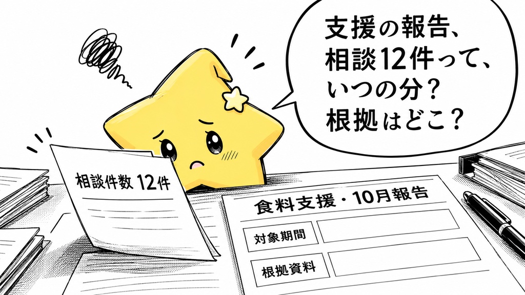 支援事業の指標回収確認｜値・根拠 Excel
