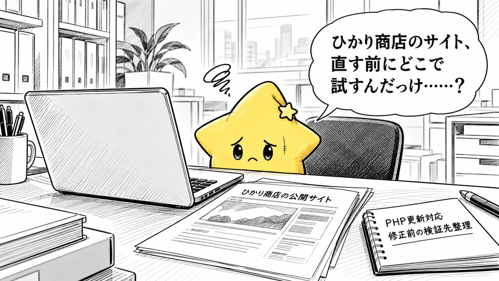 公開サイトの検証先確認｜有無・識別名 Excel