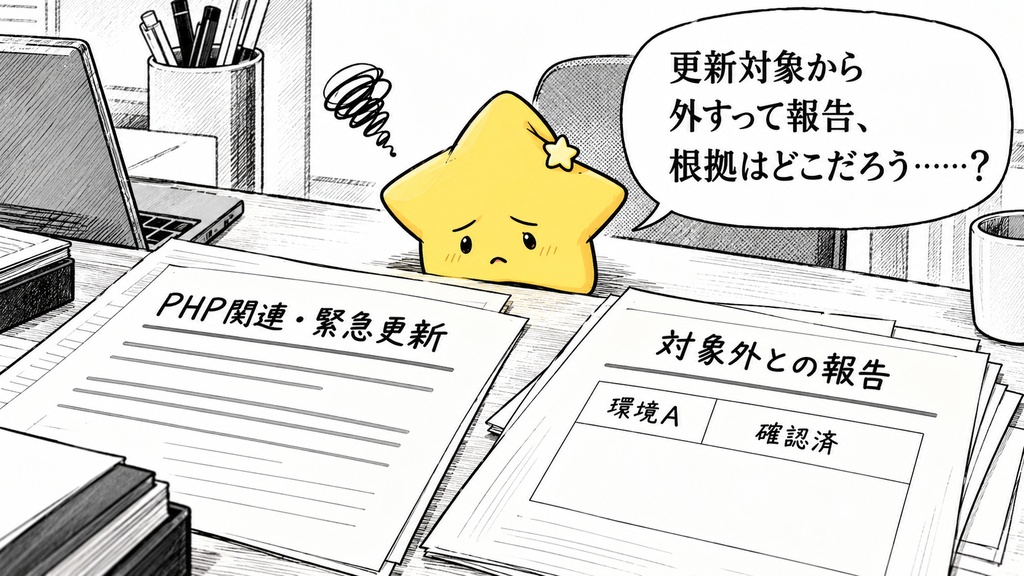 更新対象の除外理由確認｜根拠・未確認 Excel