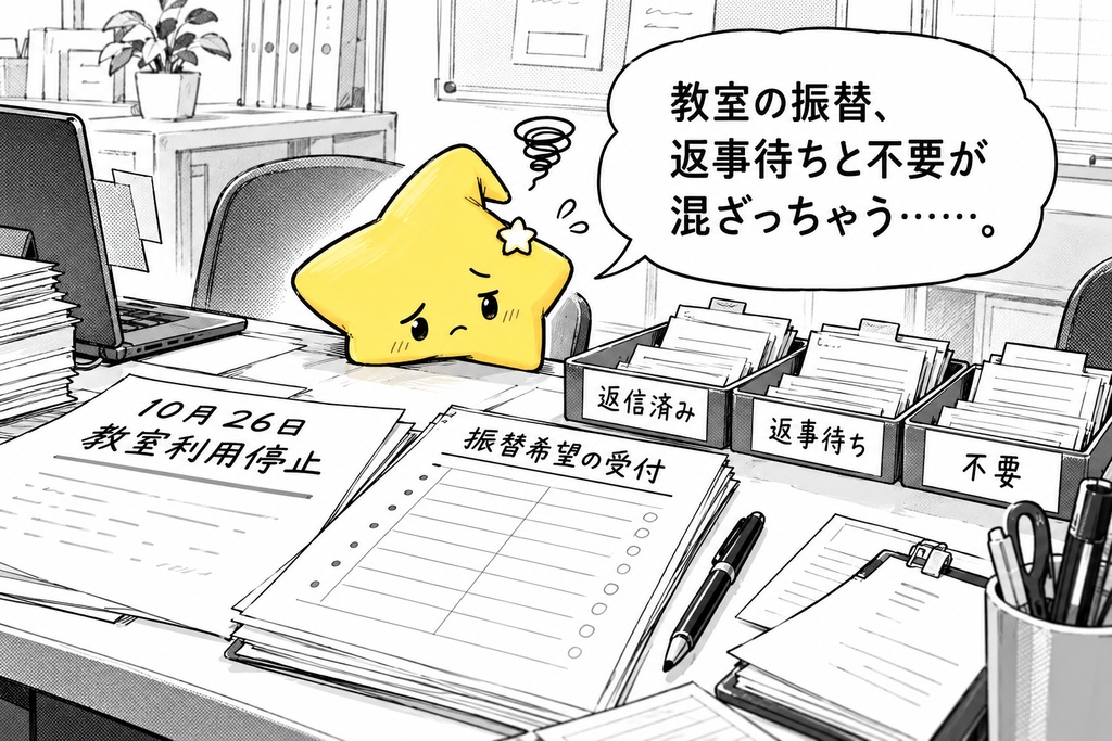 振替希望集計｜希望・不要・未回答 Excel