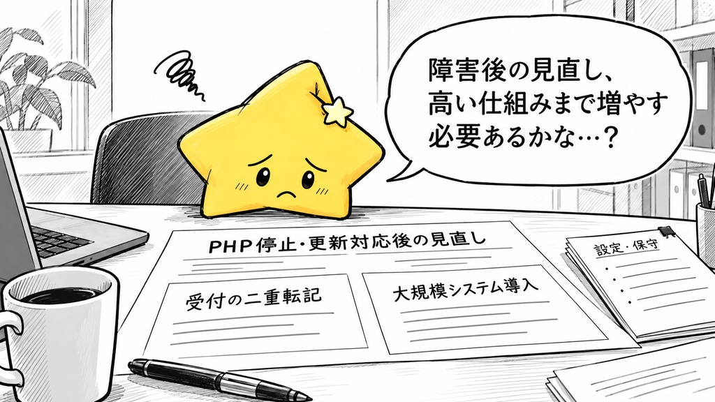 障害対応の改善案整理｜採否・理由 Excel