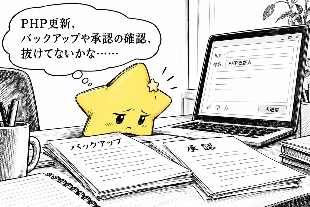 更新作業の着手条件確認｜未確認・不充足 Excel