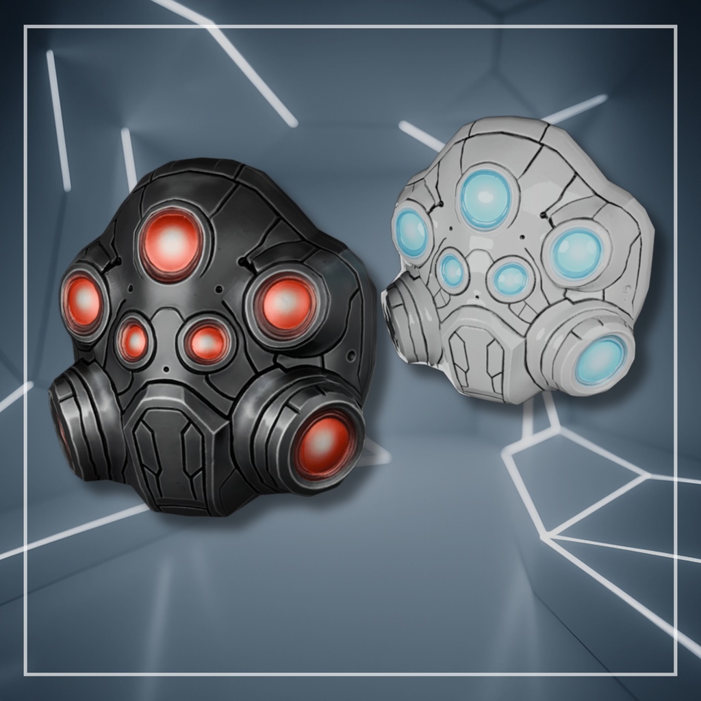 【軽量】サイバーマスク