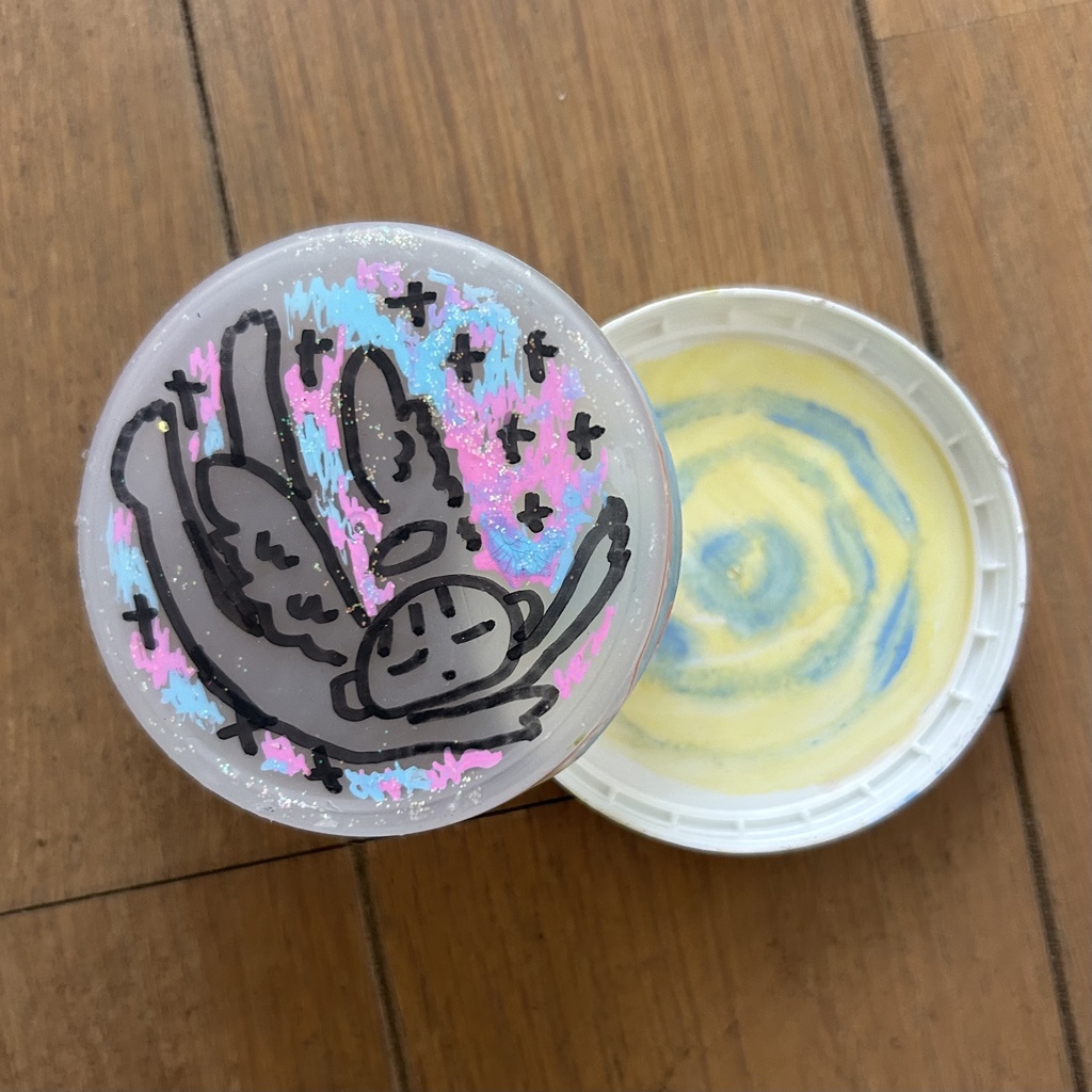 丸いケース　天使