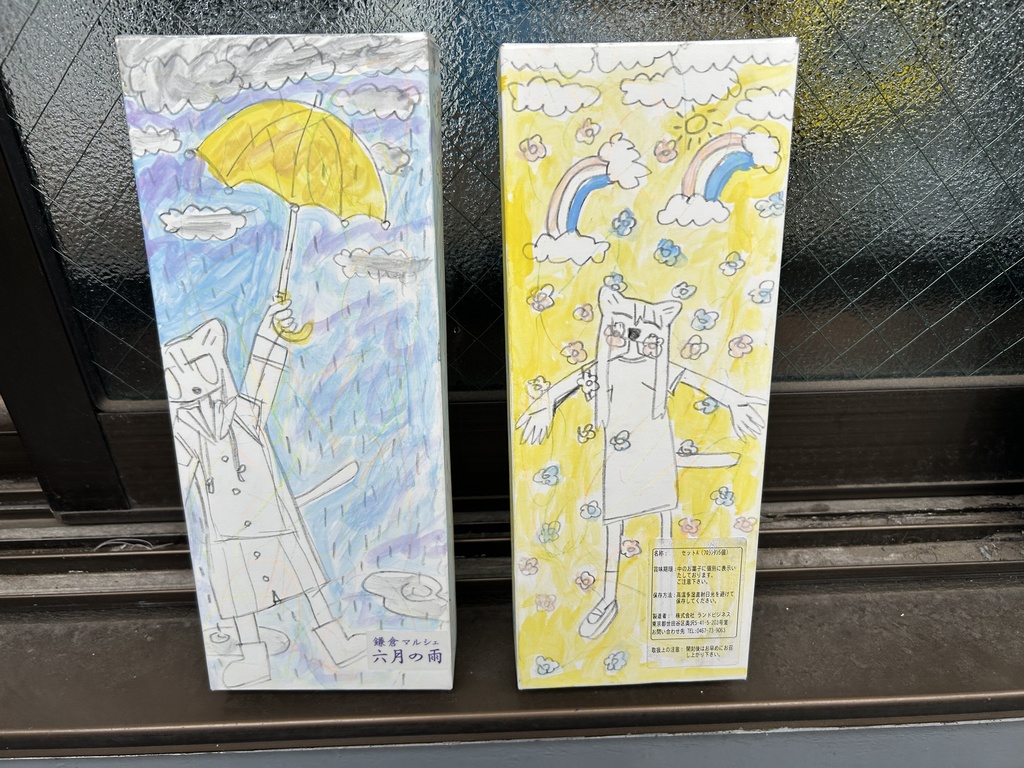 ドローイング、箱