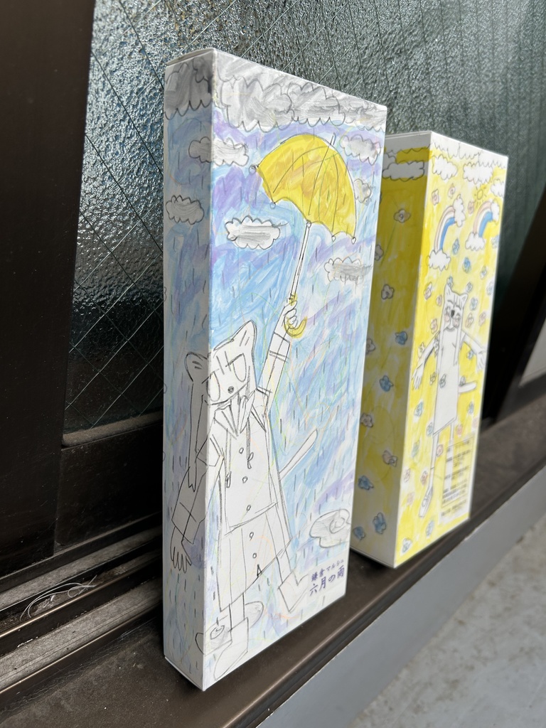 ドローイング、箱