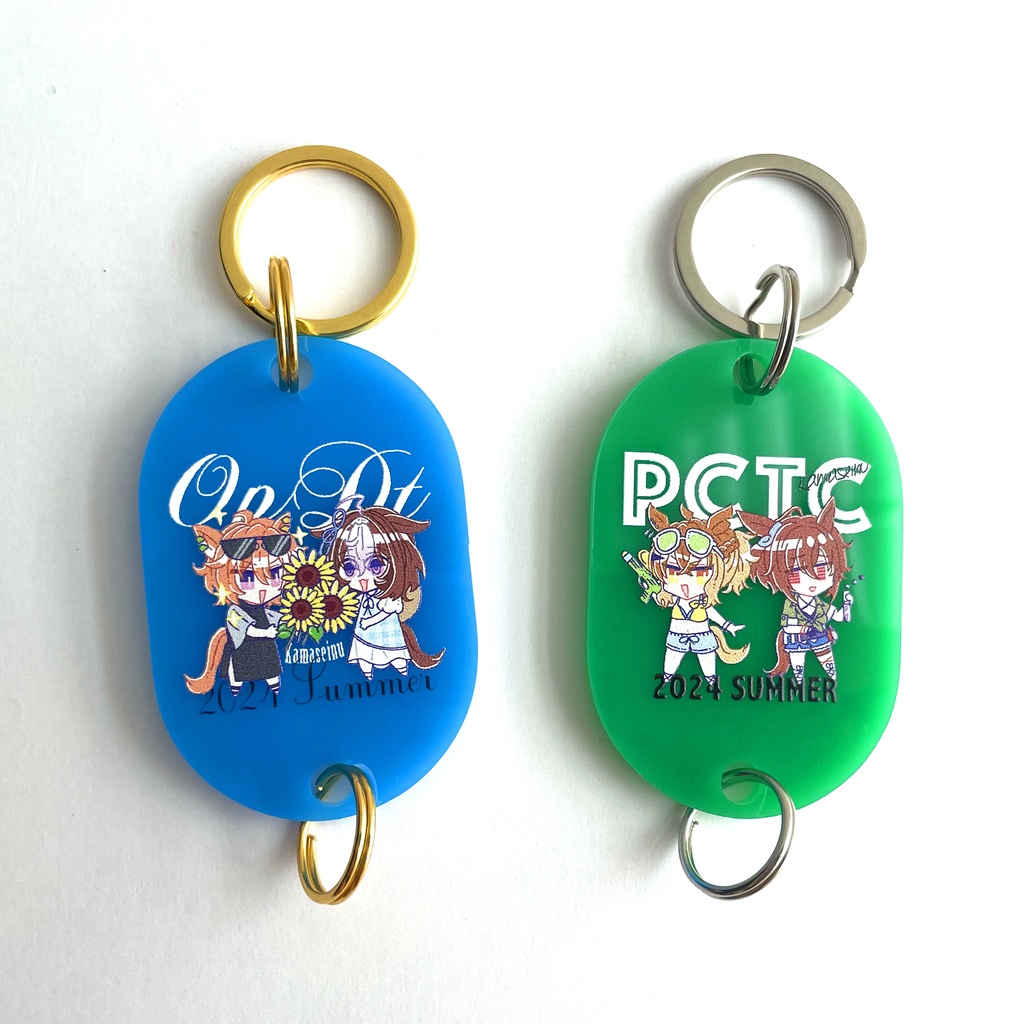 オペドト・ポケタキ🌻夏アクリルタグキーホルダー