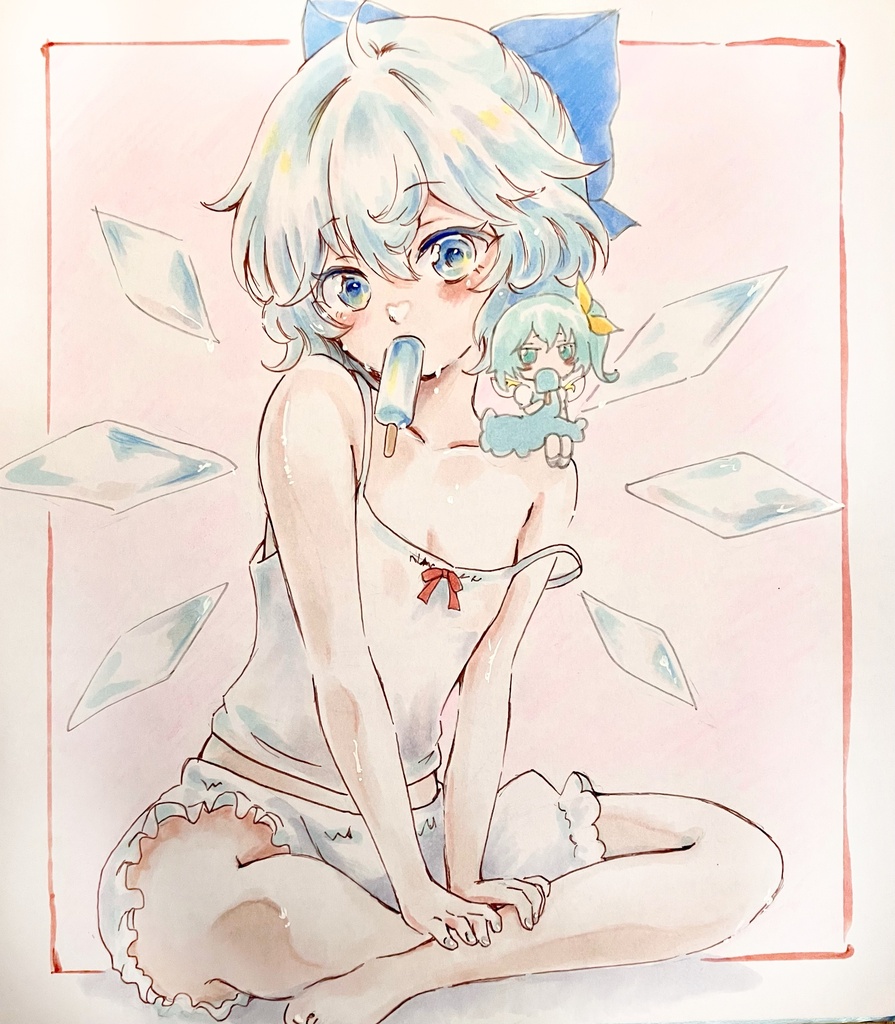 チルノちゃん大色紙