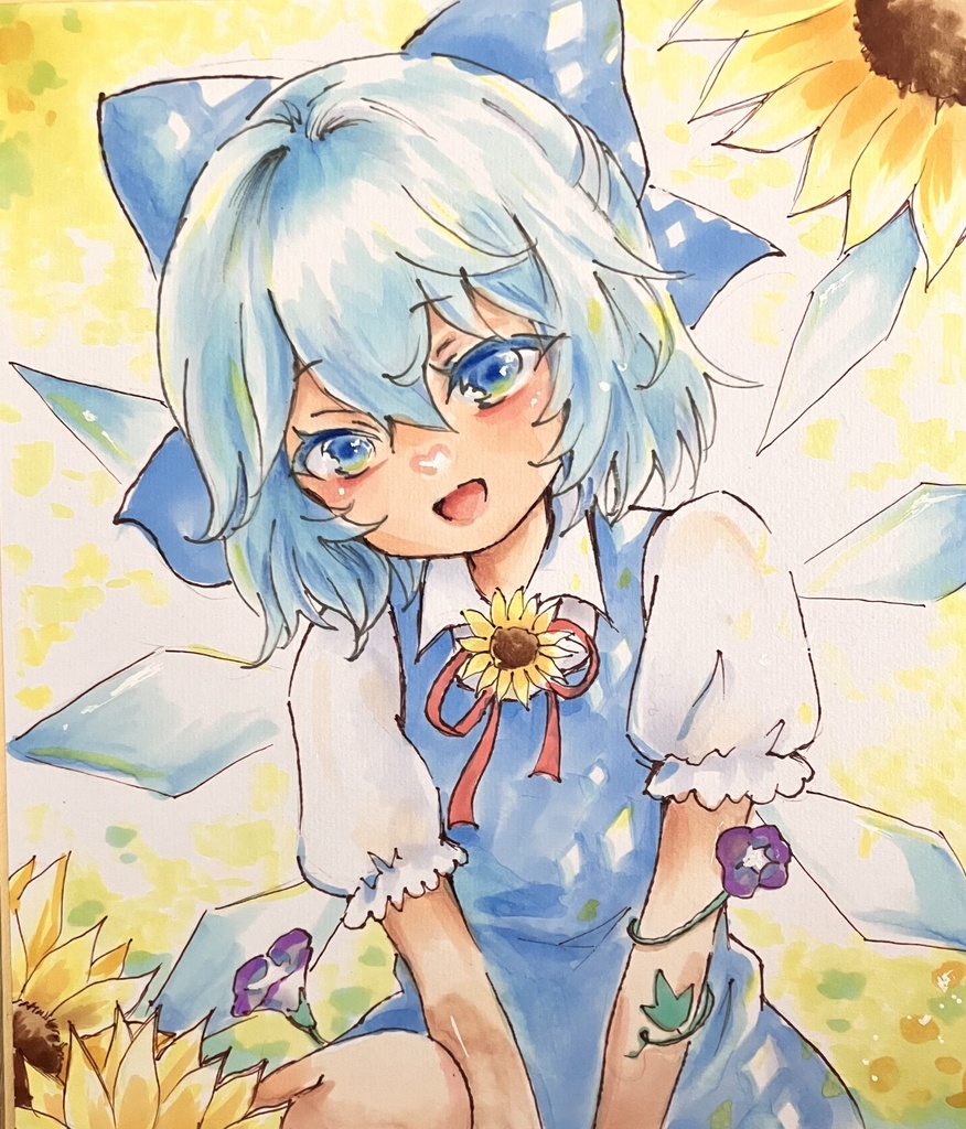 チルノちゃん小色紙