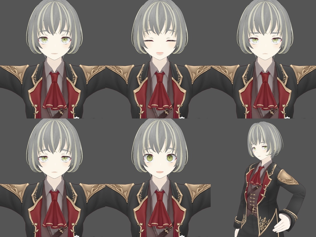 【無料】王子 セドリック 【VRM】