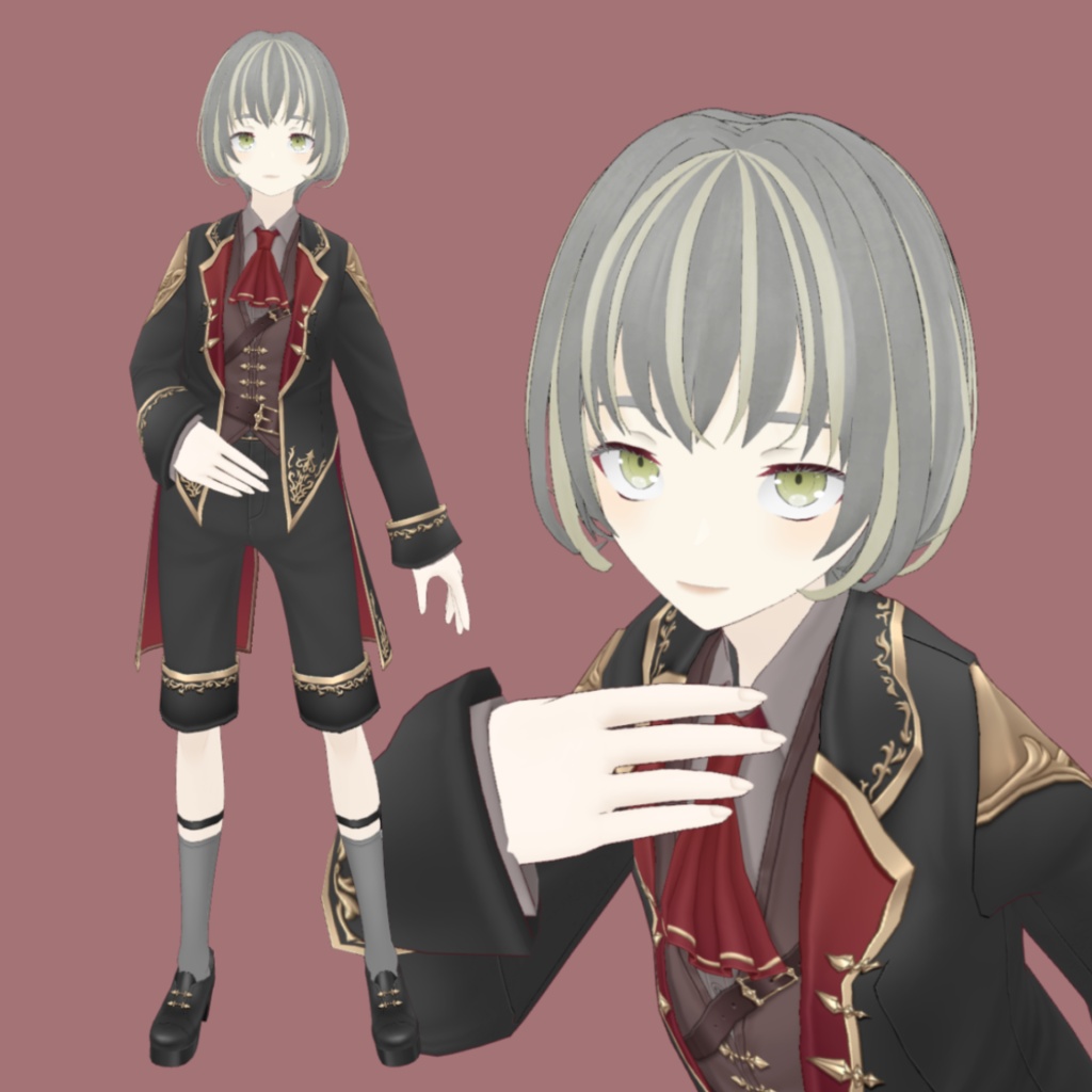 【無料】王子 セドリック 【VRM】