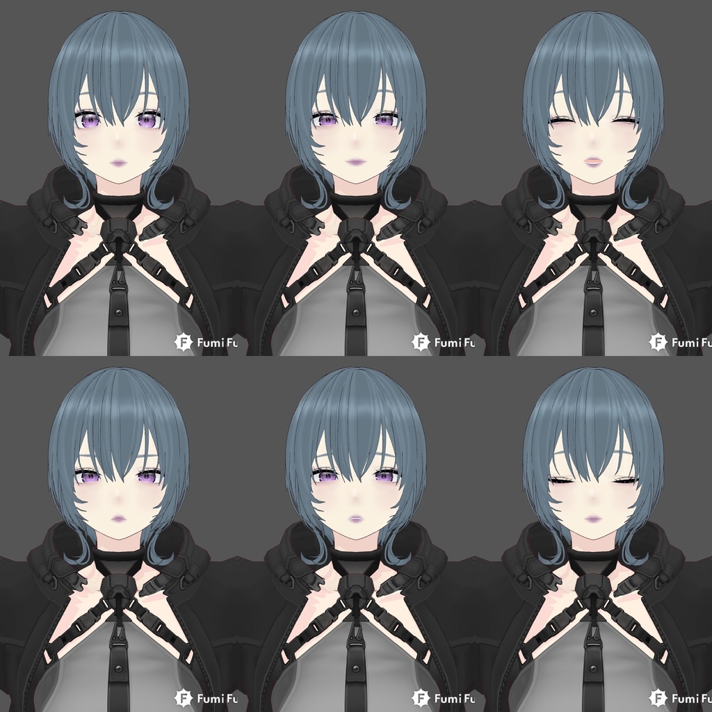 【無料】戦闘員 スミレ【VRM】