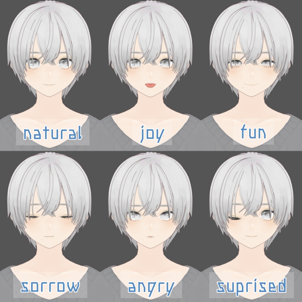 あなた色に染まる 色くん 【VRM】