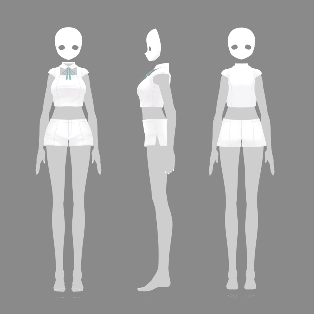 お手軽異形頭 デュラ面【VRM】