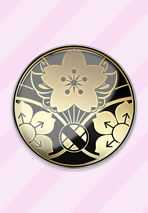 家紋ピンバッジ