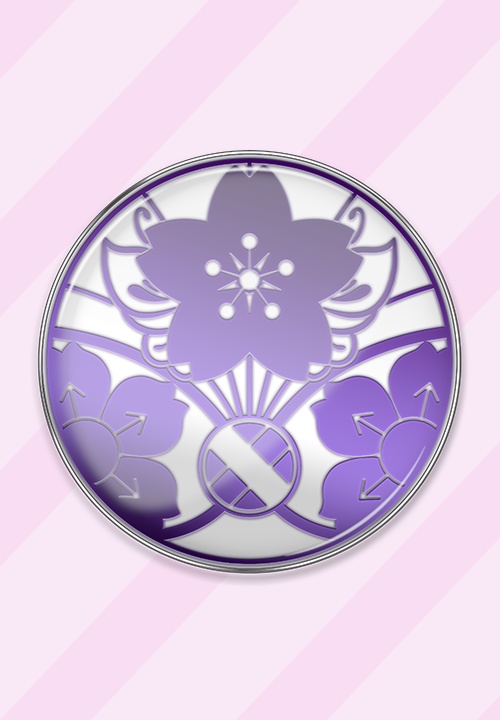 家紋ピンバッジ