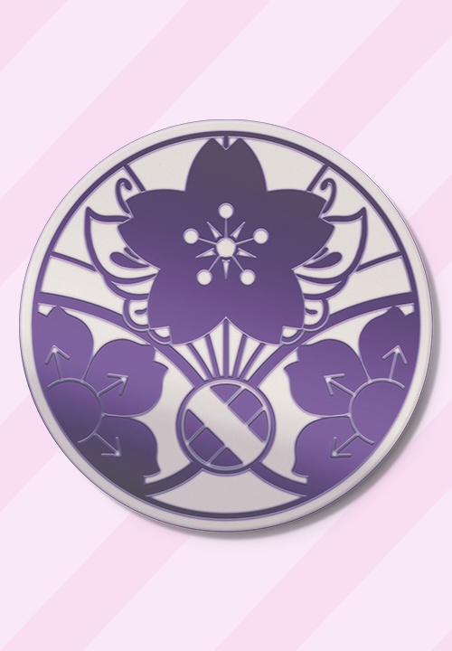 家紋コースター