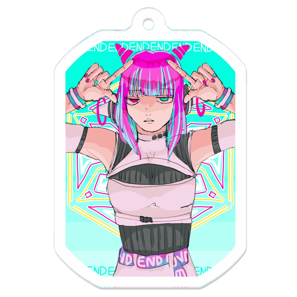 えんどちゃんアクリルキーホルダー