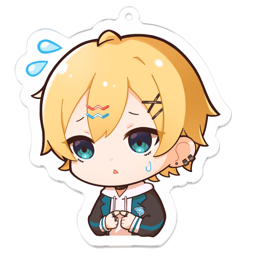 アクリルキーホルダー【焦り】