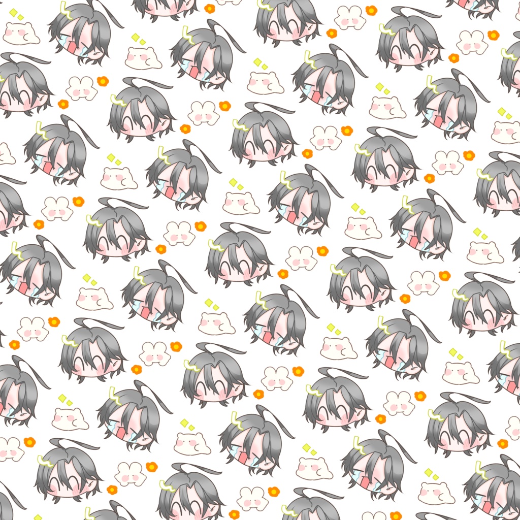 だぱんだたくさんハンカチ