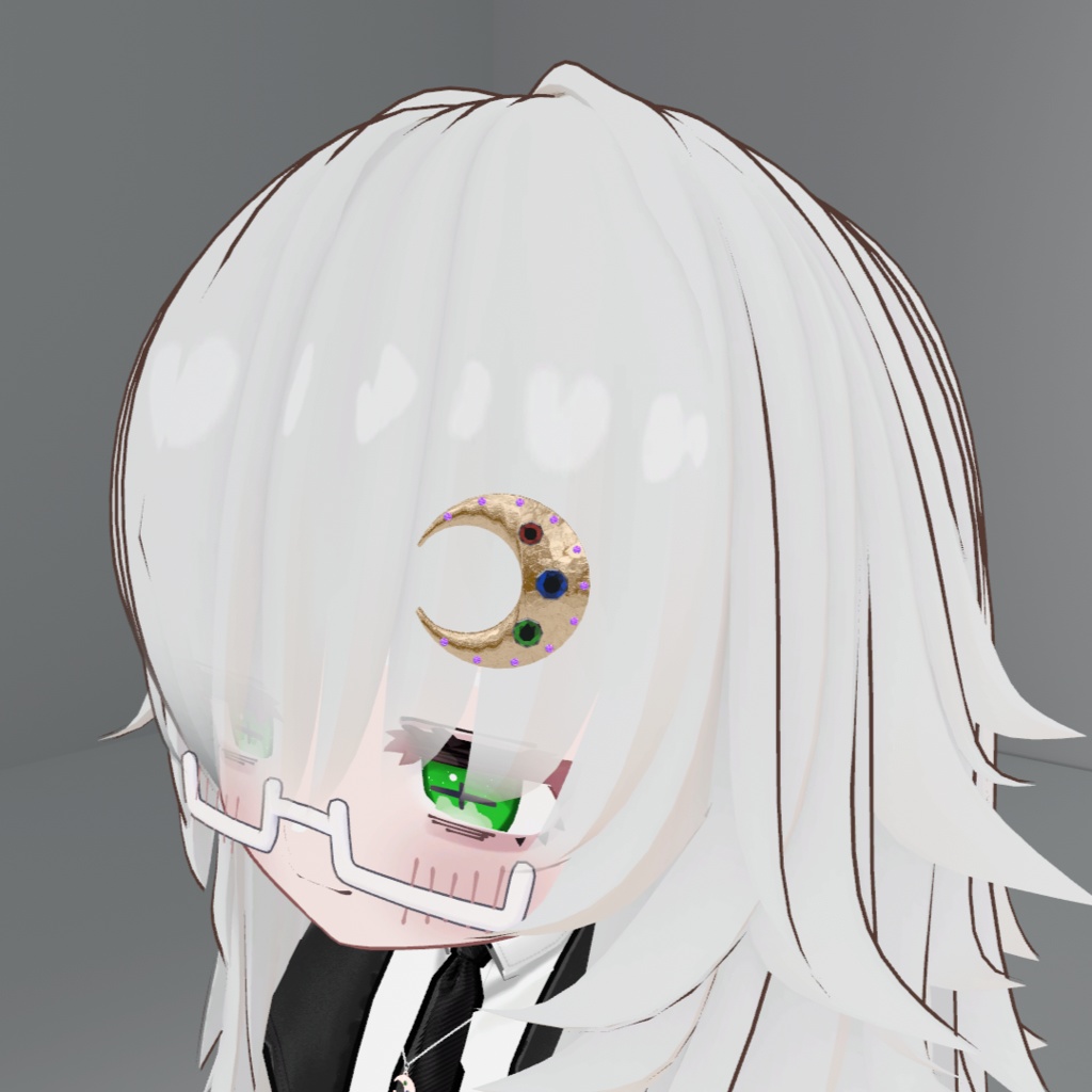 Crescent Moon Hairpin -三日月のヘアピン