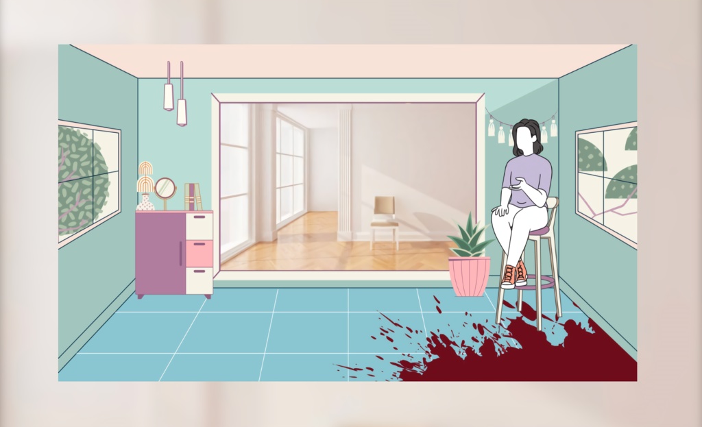 【1PL用】1枚お部屋素材