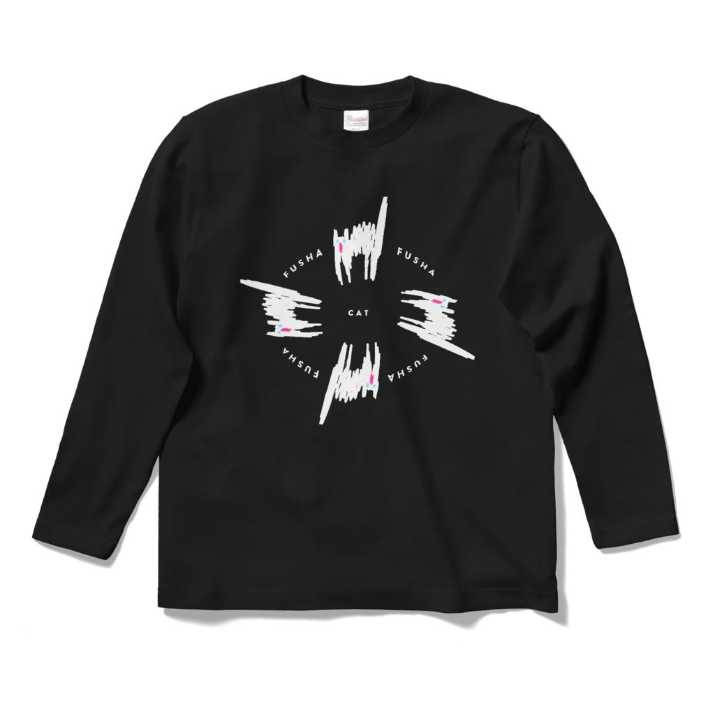 FUSHA CAT|ロングスリーブTシャツ白or黒