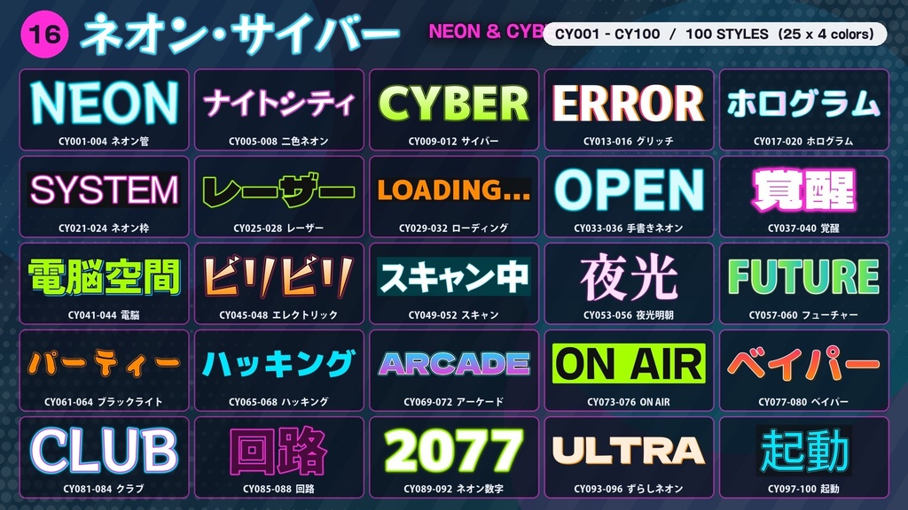 11/22まで100円|Telop Palette 1500+ for Premiere|Premiere Pro 用テロップ 1,780種