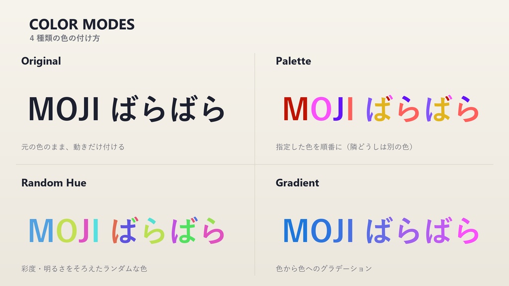 【無料】MojiBunkai - AE 用 文字分解エフェクト(Win / Mac)