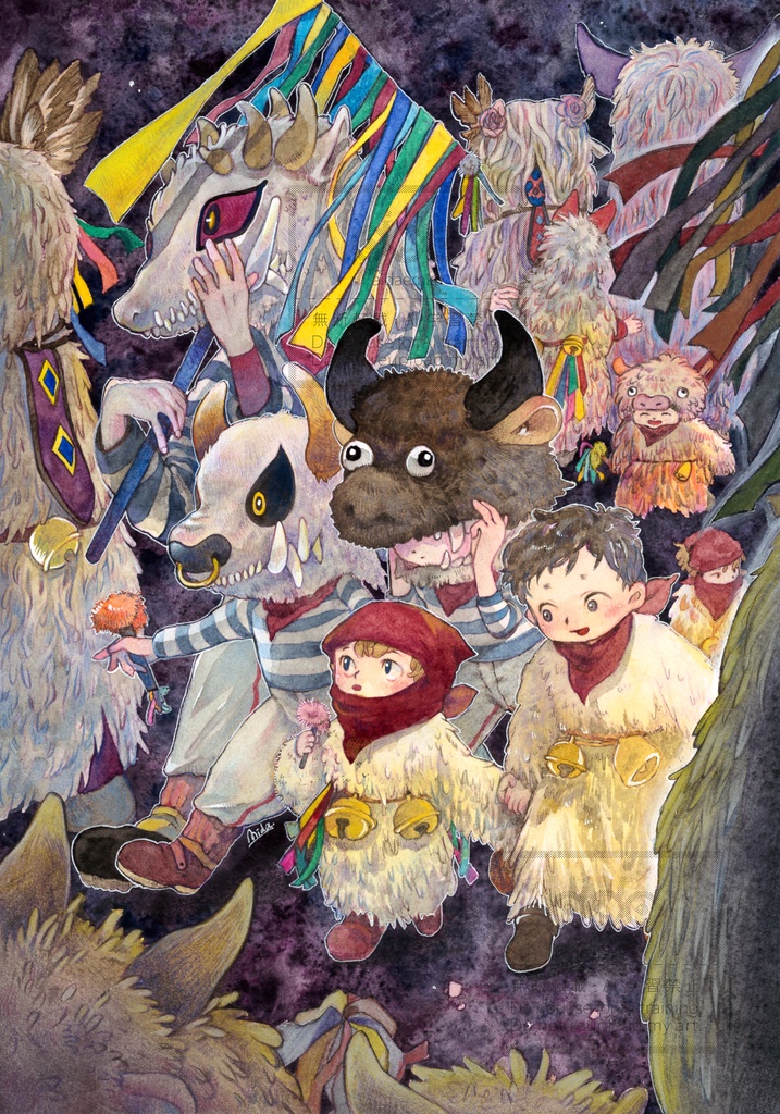 オリジナル原画「クレントヴァニエ」