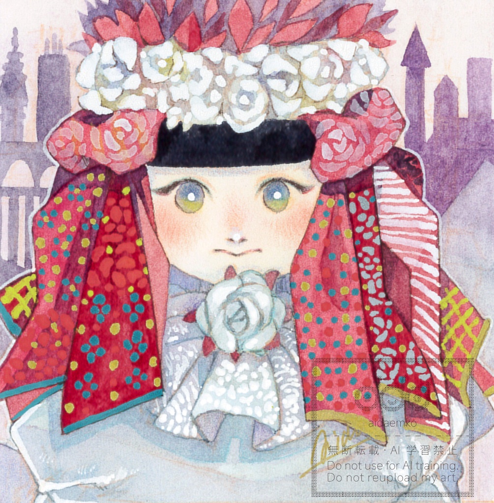オリジナル原画「王様騎行」