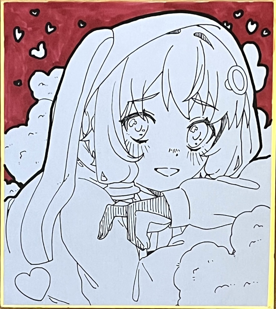 ミニ色紙_結月ゆかり