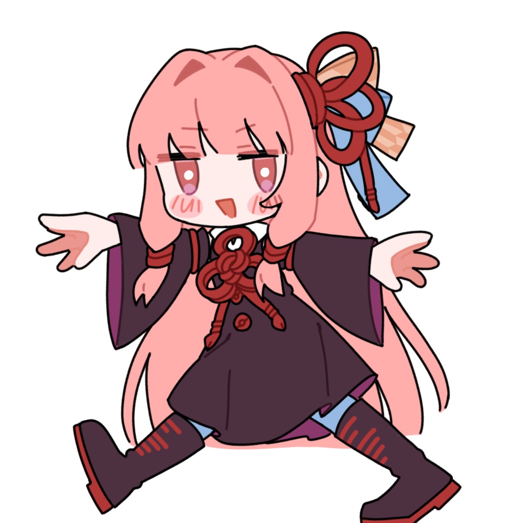 踊る琴葉茜_GIF_立ち絵素材