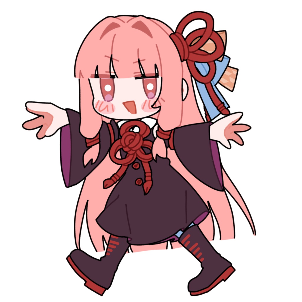 踊る琴葉茜_GIF_立ち絵素材