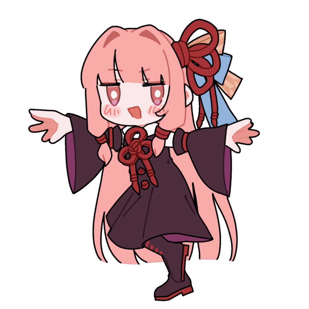 踊る琴葉茜_GIF_立ち絵素材