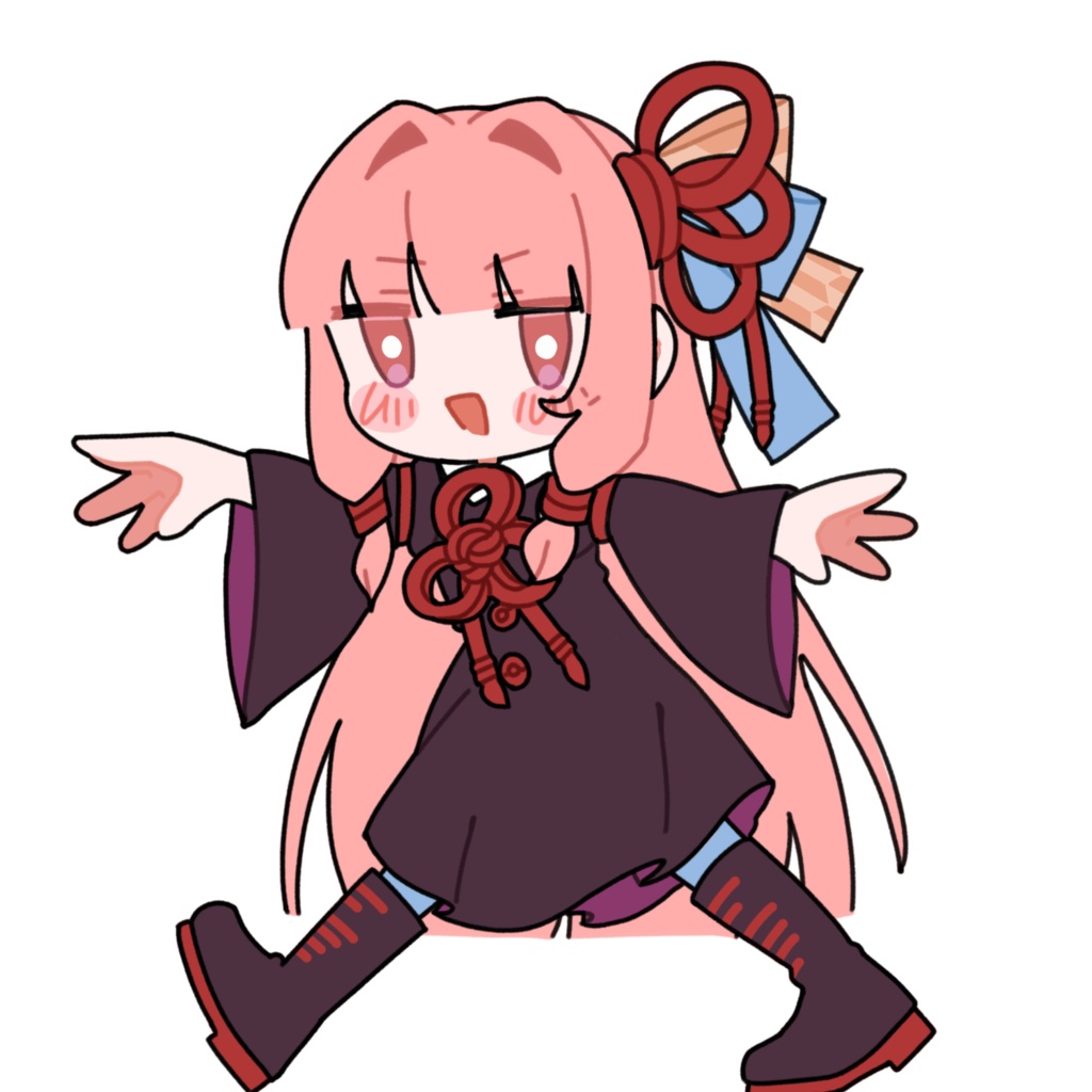 踊る琴葉茜_GIF_立ち絵素材