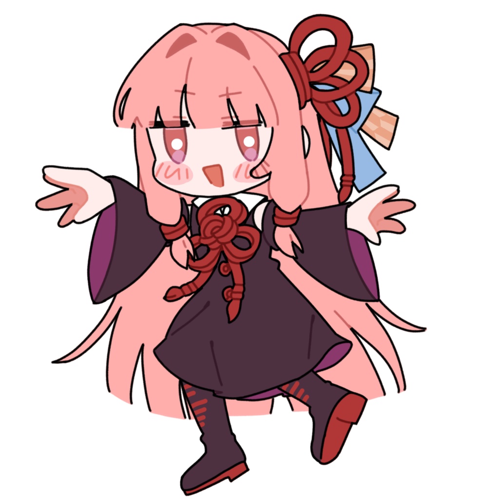 踊る琴葉茜_GIF_立ち絵素材