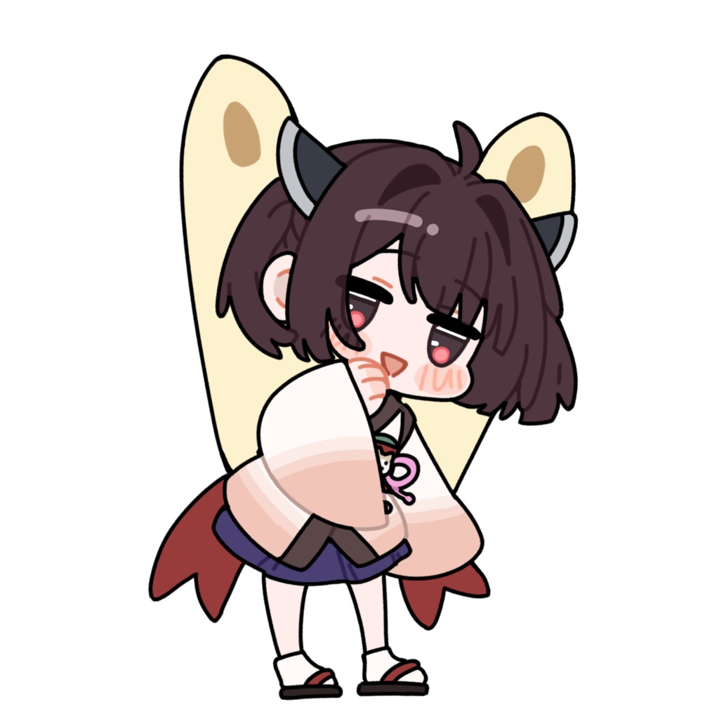 全肯定東北きりたん_GIF_立ち絵_無料