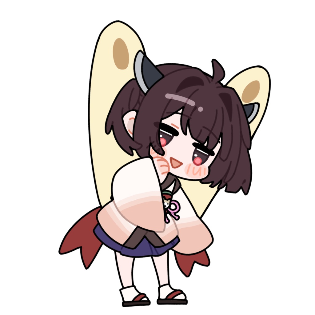 全肯定東北きりたん_GIF_立ち絵_無料