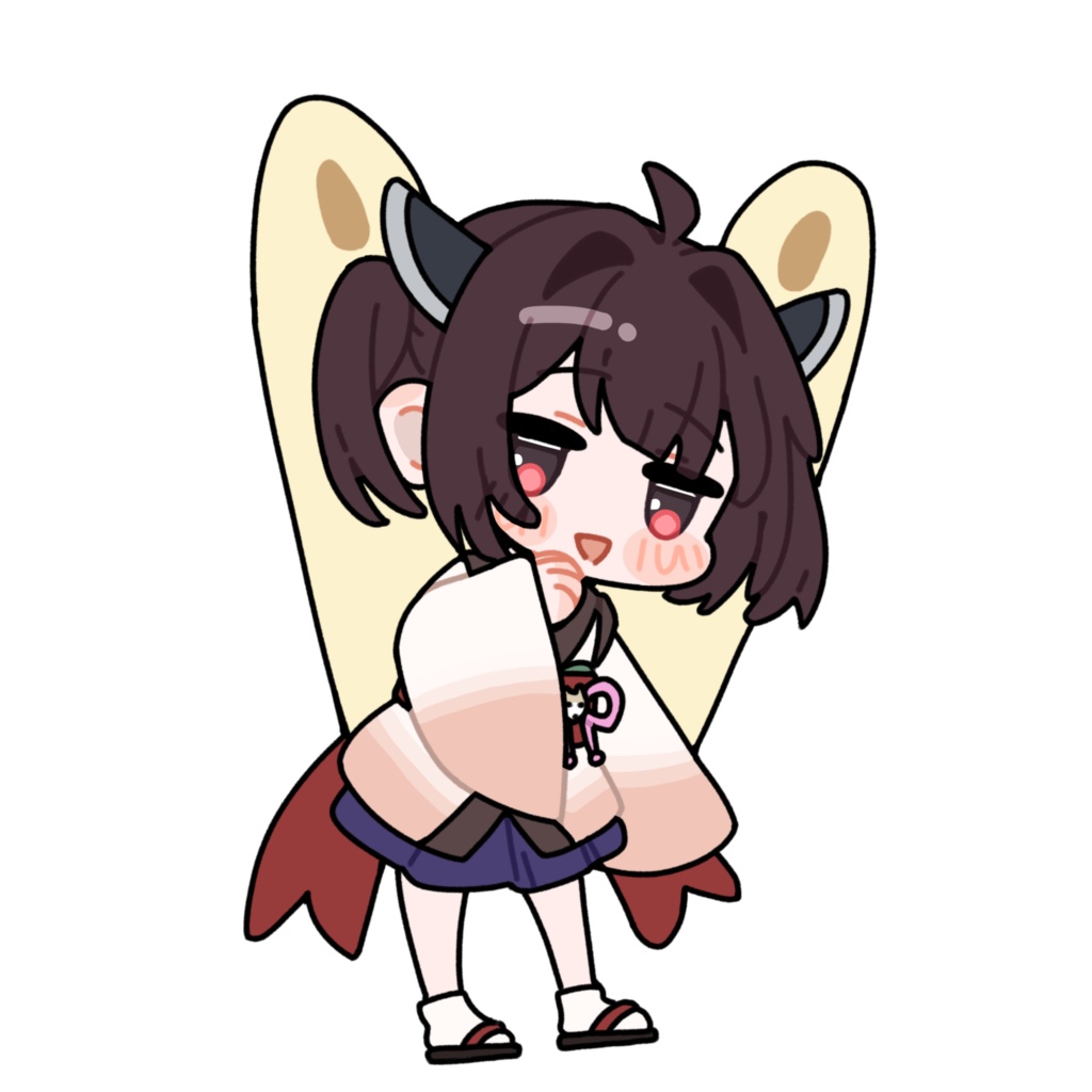 全肯定東北きりたん_GIF_立ち絵_無料