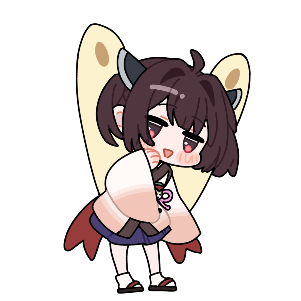 全肯定東北きりたん_GIF_立ち絵_無料