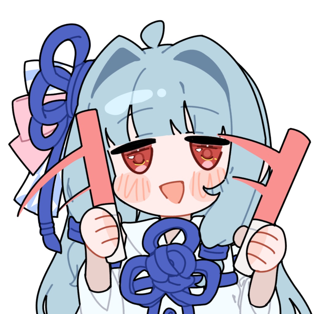 ペンライトを振って応援する葵ちゃん