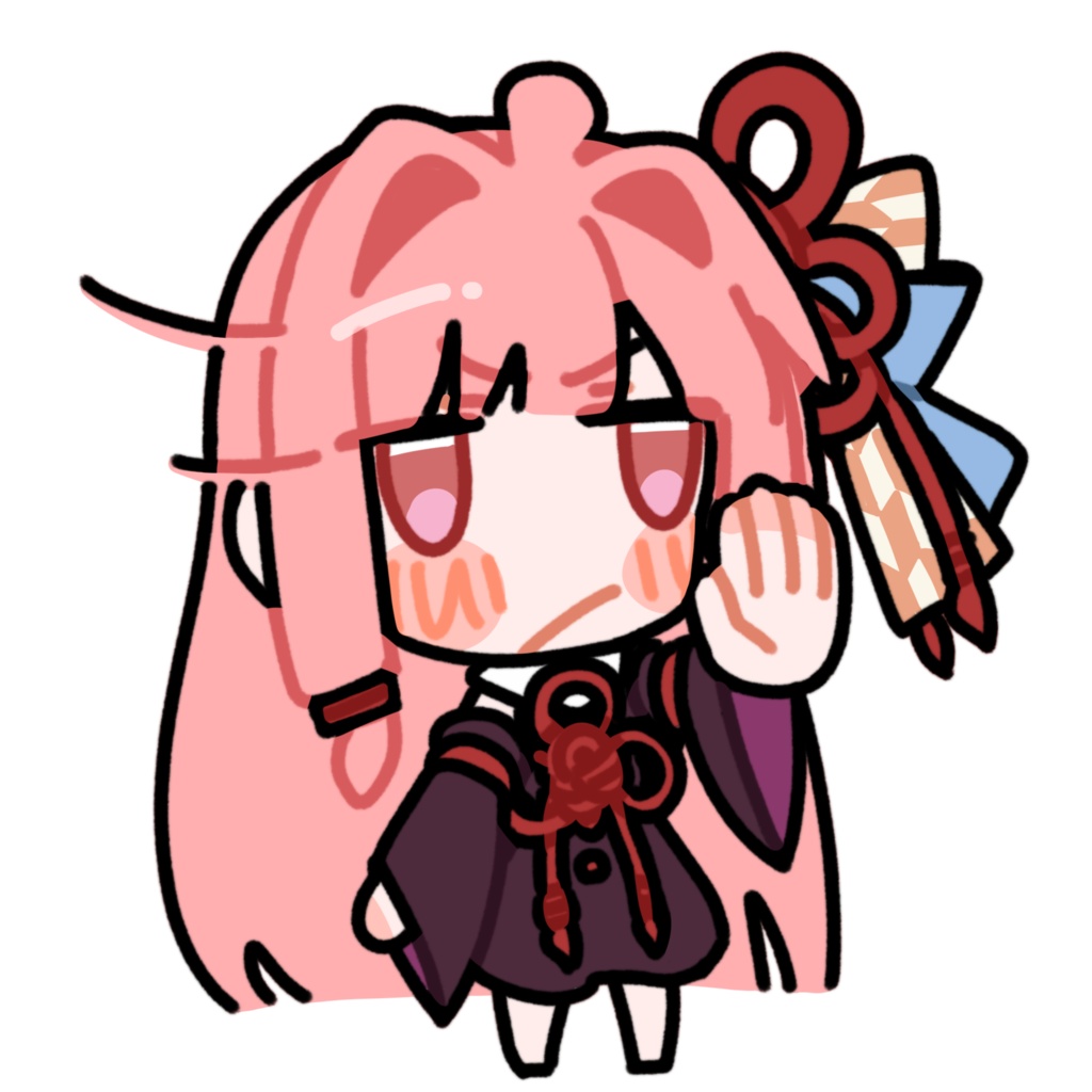 全力拒否な琴葉茜_GIF_立ち絵