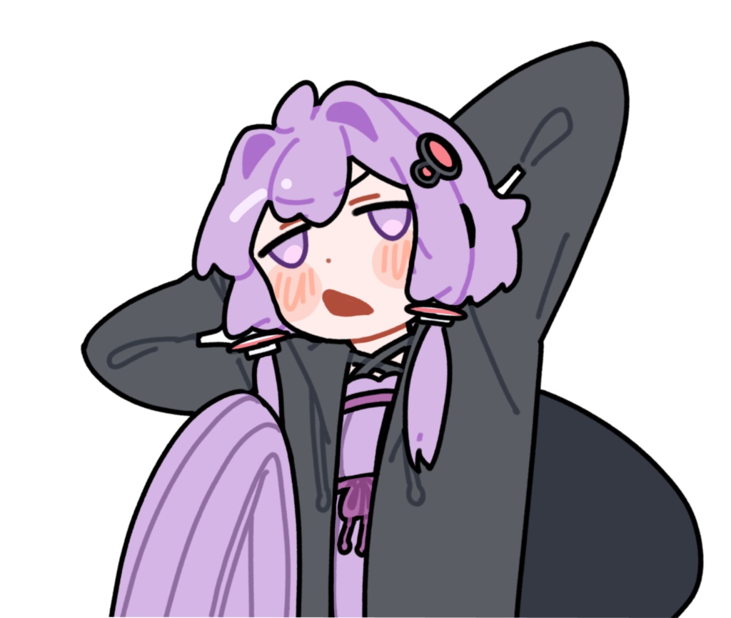 やばくねーよ★結月ゆかり_素材_立ち絵_動く