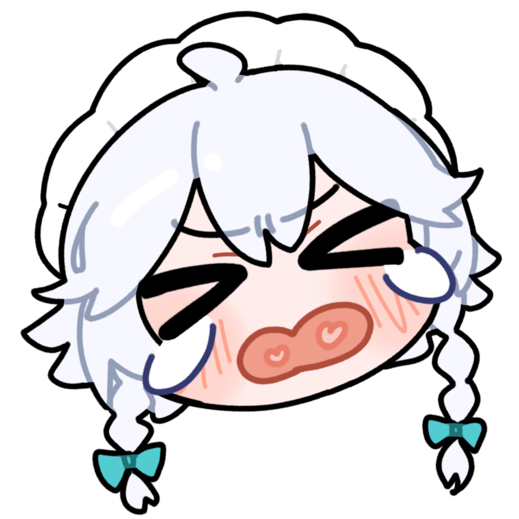 泣き叫ぶ十六夜咲夜_GIF_立ち絵